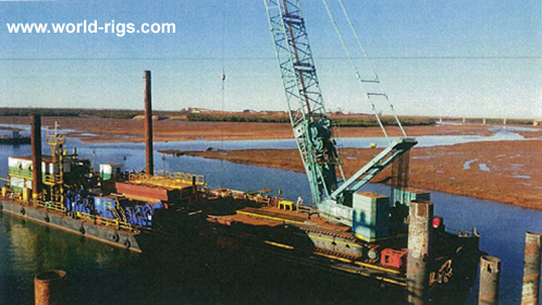 2007 Built Ballastable Non-Propelled Barge for Sale